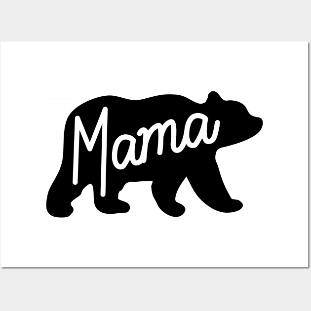 Mama Bear Wall Art by PodDesignShop